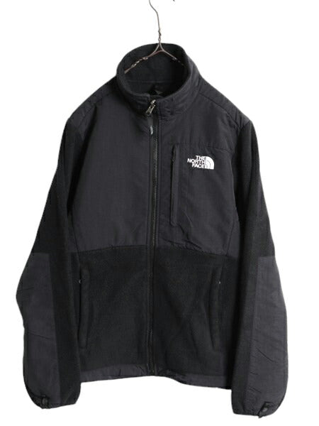 ノースフェイス デナリ ジャケット レディース S 古着 The North Face DENALI アウトドア フリース ナイロン ブルゾン ブラック フルジップ