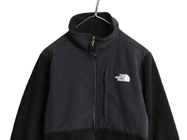 ノースフェイス デナリ ジャケット レディース М / The North Face DENALI アウトドア フリース ナイロン ブルゾン フルジップ ブラック