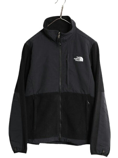 ノースフェイス デナリ ジャケット レディース М / The North Face DENALI アウトドア フリース ナイロン ブルゾン フルジップ ブラック
