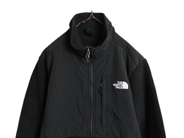 ノースフェイス デナリ ジャケット レディース М / The North Face DENALI アウトドア フリース ナイロン フルジップ ブルゾン ブラック