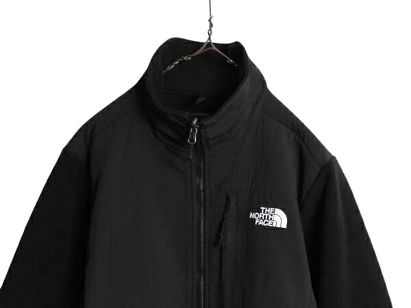 ノースフェイス デナリ ジャケット レディース М / The North Face DENALI アウトドア ブラック フリース ナイロン ブルゾン フルジップ