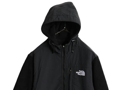ノースフェイス フード付き デナリ ジャケット レディース M The North Face Denali 黒 フリース パーカー フルジップ アウトドア ブルゾン