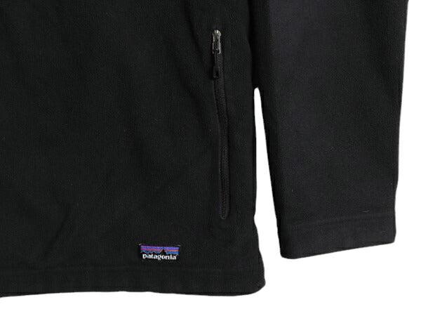 13年製 パタゴニア マイクロ シンチラ フリース ジャケット メンズ XL 古着 PATAGONIA アウトドア ジャケット フルジップ 大きいサイズ 黒