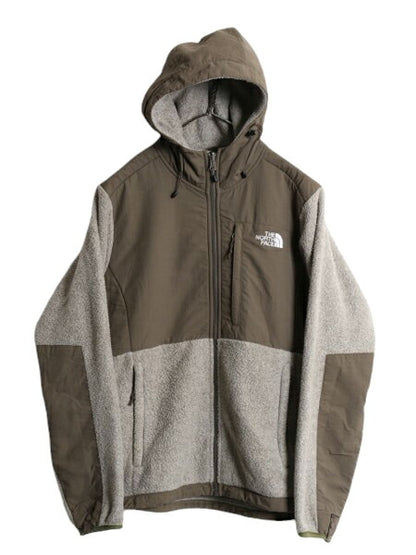 ノースフェイス フード付き デナリ ジャケット レディース М / The North Face DENALI フリース ブルゾン パーカー フルジップ ツートン