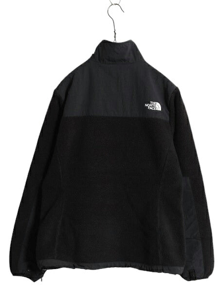 ノースフェイス デナリ ジャケット レディース M / The North Face DENALI アウトドア ブラック フリース ナイロン フルジップ ブルゾン 黒