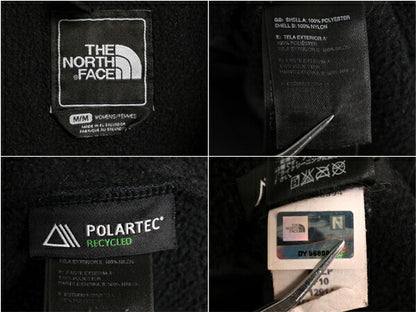 ノースフェイス デナリ ジャケット レディース M / The North Face DENALI アウトドア ブラック フリース ナイロン フルジップ ブルゾン 黒
