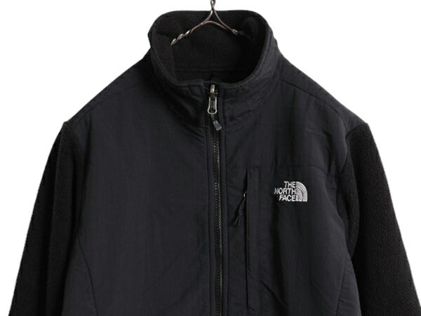 ノースフェイス デナリ ジャケット レディース M / The North Face DENALI アウトドア ブラック フリース ナイロン フルジップ ブルゾン 黒