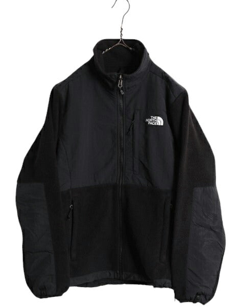 ノースフェイス デナリ ジャケット レディース M / The North Face DENALI アウトドア ブラック フリース ナイロン フルジップ ブルゾン 黒