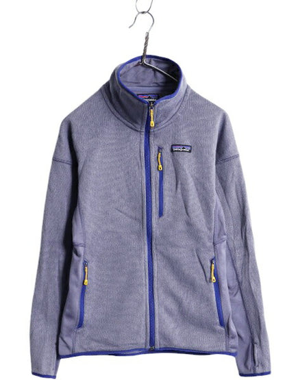 16年製 パタゴニア パフォーマンス ベター セーター ジャケット レディース M 古着 Patagonia フリース ストレッチ フルジップ ハイネック