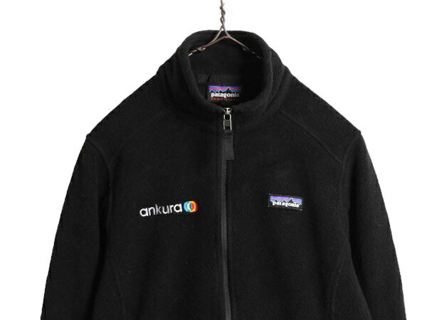 19年製 パタゴニア クラシック シンチラ フリース ジャケット レディース S / 古着 Patagonia ジャンパー フルジップ アウトドア 企業物 黒
