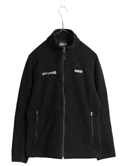 19年製 パタゴニア クラシック シンチラ フリース ジャケット レディース S / 古着 Patagonia ジャンパー フルジップ アウトドア 企業物 黒