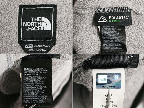 ノースフェイス デナリ ジャケット レディース XS / The North Face DENALI アウトドア フリース ナイロン ブルゾン フルジップ ツートン