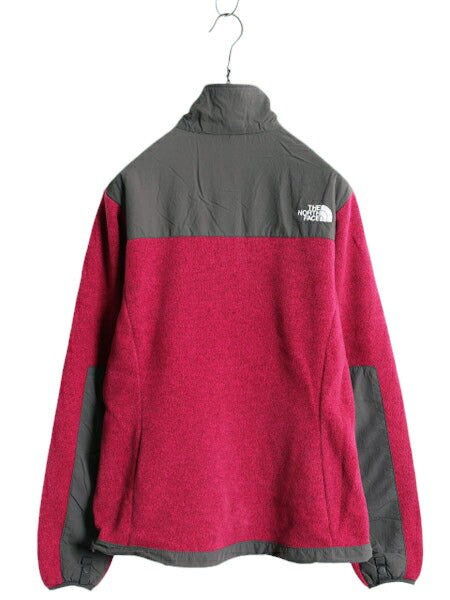 ノースフェイス デナリ ジャケット レディース М / The North Face DENALI アウトドア フリース ナイロン ブルゾン フルジップ ツートン