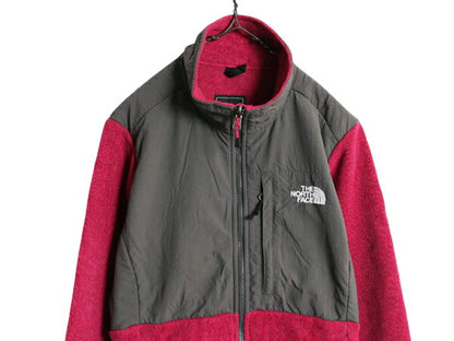 ノースフェイス デナリ ジャケット レディース М / The North Face DENALI アウトドア フリース ナイロン ブルゾン フルジップ ツートン