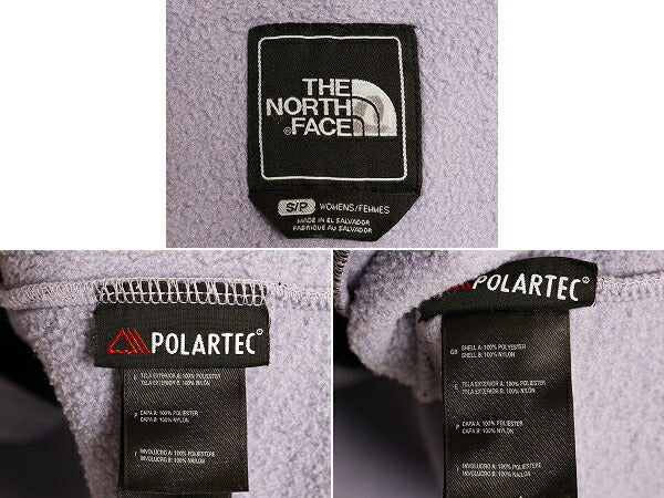 ノースフェイス デナリ ジャケット レディース S 古着 The North Face DENALI アウトドア フリース ナイロン フルジップ ブルゾン ツートン