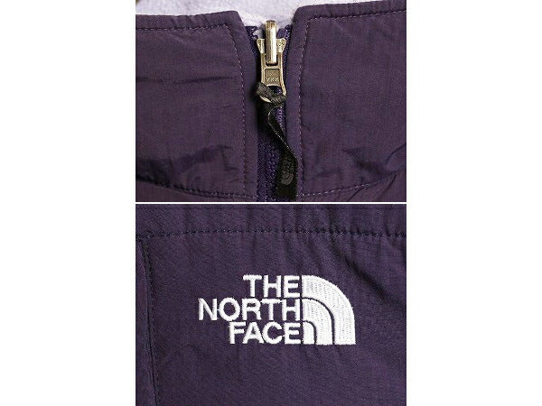 ノースフェイス デナリ ジャケット レディース S 古着 The North Face DENALI アウトドア フリース ナイロン フルジップ ブルゾン ツートン