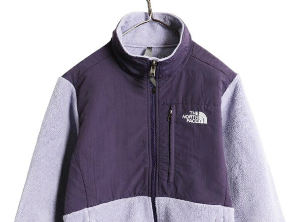 ノースフェイス デナリ ジャケット レディース S 古着 The North Face DENALI アウトドア フリース ナイロン フルジップ ブルゾン ツートン