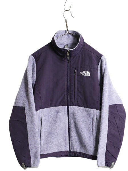 ノースフェイス デナリ ジャケット レディース S 古着 The North Face DENALI アウトドア フリース ナイロン フルジップ ブルゾン ツートン