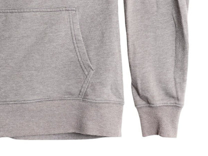 US企画 ノースフェイス プリント スウェット フード パーカー レディース M / The North Face プルオーバー トレーナー 限定 袖プリント 灰