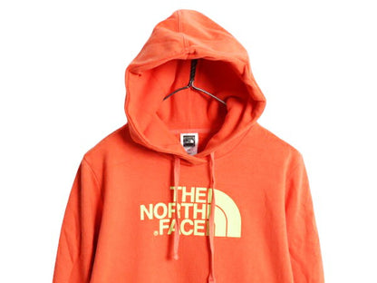 ノースフェイス プリント スウェット フード パーカー レディース М / 古着 The North Face プルオーバー 裏起毛 トレーナー アウトドア