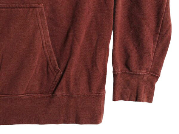 ノースフェイス プリント スウェット フード パーカー メンズ XL / The North Face プルオーバー 裏起毛 トレーナー アウトドア ブラウン