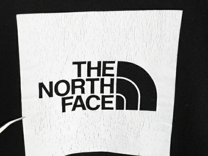 ノースフェイス 両面 プリント スウェット フード パーカー レディース М / 古着 The North Face トレーナー アウトドア プルオーバー 黒