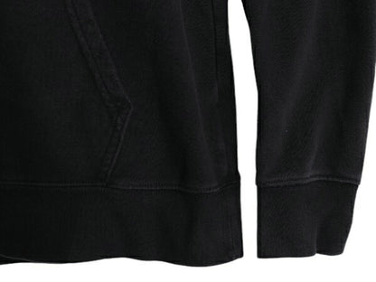 ノースフェイス プリント スウェット フード パーカー レディース М The North Face アウトドア プルオーバー 裏起毛 トレーナー ブラック