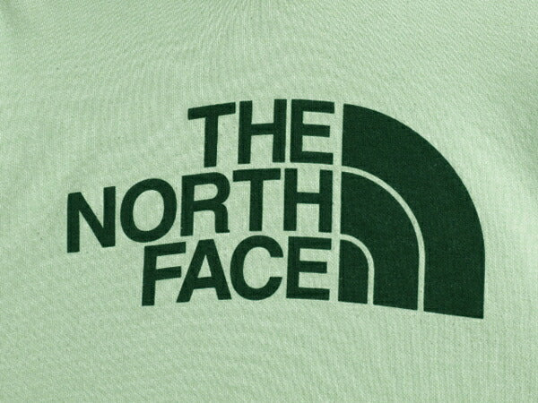 ノースフェイス プリント スウェット フード パーカー レディース L The North Face アウトドア プルオーバー 裏起毛 トレーナー グリーン