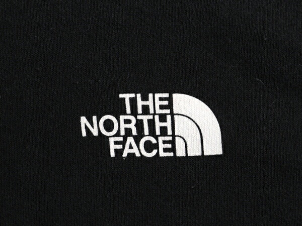 US企画 ノースフェイス 両面 プリント スウェット フード パーカー レディース S 古着 The North Face プルオーバー 裏起毛 トレーナー 黒