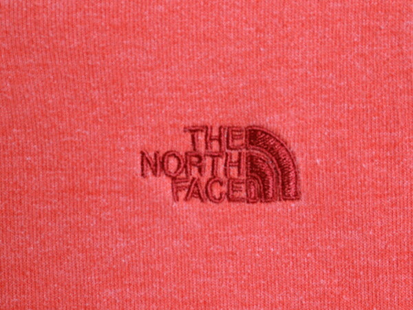 ノースフェイス スウェット フード パーカー レディース S 古着 The North Face 前V プルオーバー 裏起毛 アウトドア ロゴ 刺繍 トレーナー
