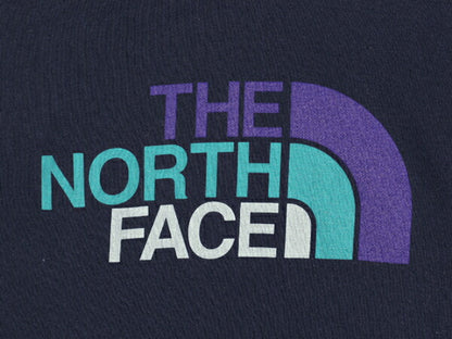 US企画 ノースフェイス プリント スウェット フード パーカー レディース S / The North Face アウトドア トレーナー 裏起毛 プルオーバー