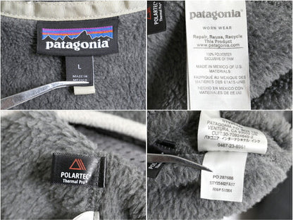 17年製 パタゴニア リツール スナップT プルオーバー ジャケット レディース L / 古着 Patagonia フリース アウトドア ブルゾン ハイネック
