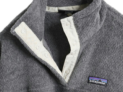 17年製 パタゴニア リツール スナップT プルオーバー ジャケット レディース L / 古着 Patagonia フリース アウトドア ブルゾン ハイネック