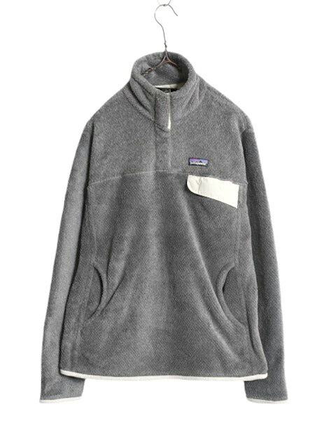 17年製 パタゴニア リツール スナップT プルオーバー ジャケット レディース L / 古着 Patagonia フリース アウトドア ブルゾン ハイネック