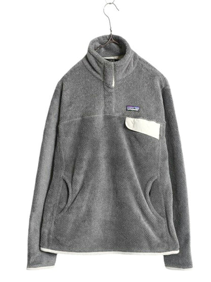 17年製 パタゴニア リツール スナップT プルオーバー ジャケット レディース L / 古着 Patagonia フリース アウトドア ブルゾン ハイネック