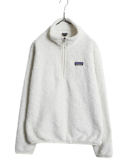 US企画 21年製 パタゴニア ロスガトス ハーフジップ レディース M / Patagonia アウトドア フリース プルオーバー ジャケット 毛長 パイル