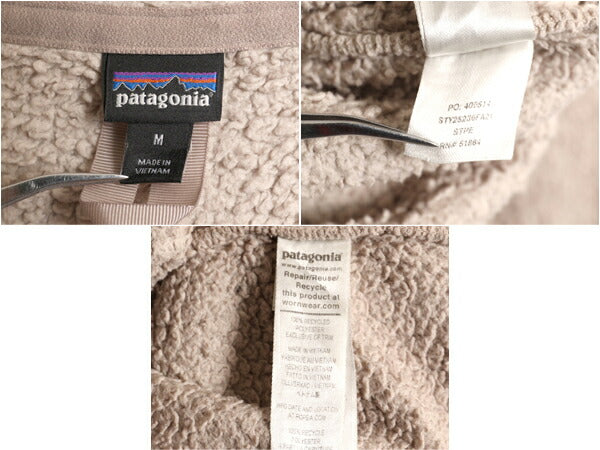 US企画 21年製 パタゴニア ロスガトス ハーフジップ レディース M / Patagonia アウトドア フリース ジャケット プルオーバー 毛長 パイル