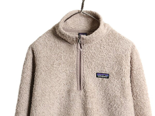US企画 21年製 パタゴニア ロスガトス ハーフジップ レディース M / Patagonia アウトドア フリース ジャケット プルオーバー 毛長 パイル