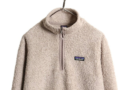 US企画 21年製 パタゴニア ロスガトス ハーフジップ レディース M / Patagonia アウトドア フリース ジャケット プルオーバー 毛長 パイル