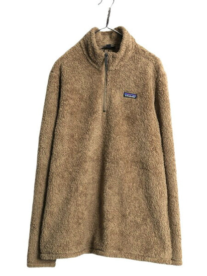 18年製 パタゴニア ロスガトス ハーフジップ メンズ XL / 古着 Patagonia アウトドア フリース ジャケット プルオーバー 毛長 パイル ボア