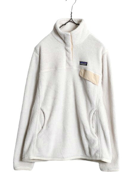 17年製 パタゴニア リツール スナップT プルオーバー ジャケット レディース L 古着 Patagonia フリース アウトドア ブルゾン ハイネック