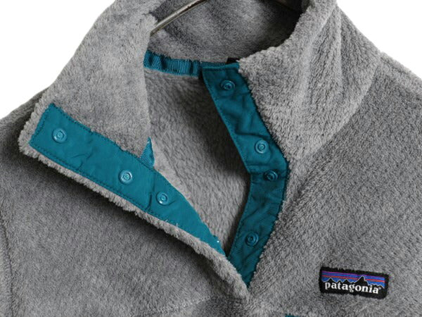 17年製 パタゴニア リツール スナップT プルオーバー ジャケット レディース S / 古着 Patagonia フリース アウトドア ブルゾン ハイネック