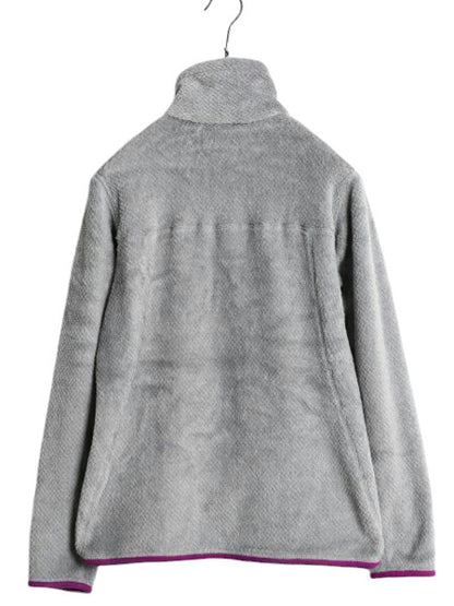 13年製 パタゴニア リツール スナップT プルオーバー ジャケット レディース XS / Patagonia フリース アウトドア ブルゾン ハイネック 灰