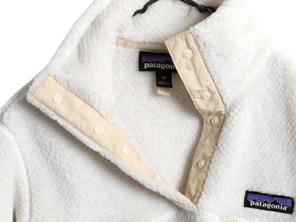 16年製 パタゴニア リツール スナップT プルオーバー ジャケット レディース XS 古着 Patagonia フリース アウトドア ブルゾン ハイネック