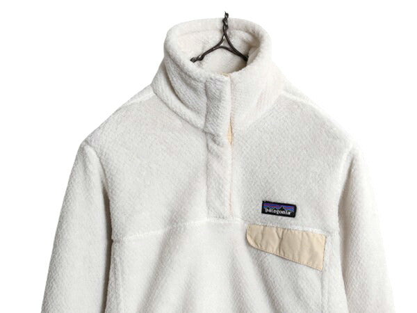 16年製 パタゴニア リツール スナップT プルオーバー ジャケット レディース XS 古着 Patagonia フリース アウトドア ブルゾン ハイネック