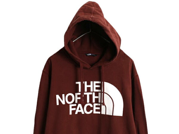 ノースフェイス プリント スウェット フード パーカー メンズ XL The North Face プルオーバー 裏起毛 トレーナー アウトドア 大きいサイズ