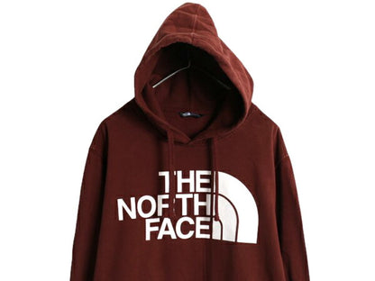 ノースフェイス プリント スウェット フード パーカー メンズ XL The North Face プルオーバー 裏起毛 トレーナー アウトドア 大きいサイズ