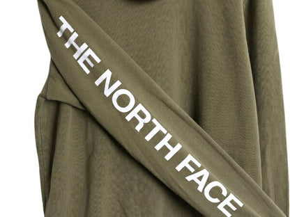 ノースフェイス ベア イラスト プリント スウェット フード パーカー メンズ S The North Face プルオーバー 裏起毛 アウトドア 袖プリント