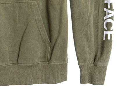 ノースフェイス ベア イラスト プリント スウェット フード パーカー メンズ S The North Face プルオーバー 裏起毛 アウトドア 袖プリント