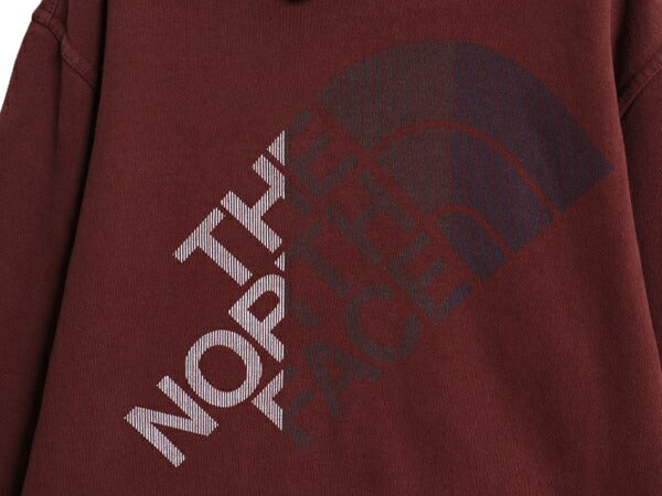 ノースフェイス プリント スウェット フード パーカー メンズ М / The North Face プルオーバー 裏起毛 トレーナー アウトドア ツートン